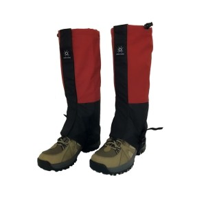 STUPTUTY turystyczne czerwone 1 para ochraniacze na nogawki i buty