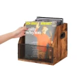 Stojak pojemnik na płyty winylowe LP książki organizer 37,5 × 29 × 29,5 cm