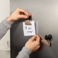 Klipsy do karteczek z magnesem na lodówkę do opakowań