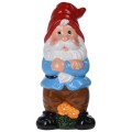 Kolorowy KRASNAL ogrodowy figurka do ogrodu 20cm