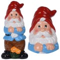 Kolorowy KRASNAL ogrodowy figurka do ogrodu 20cm
