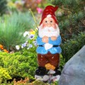 Kolorowy KRASNAL ogrodowy figurka do ogrodu 20cm