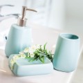 Dozownik mydła płynów ceramiczny szary