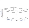 Organizer do szafy szuflady pojemnik pudełko IKEA