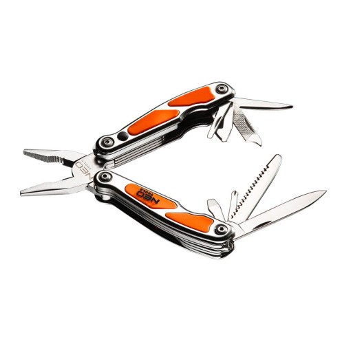 Multitool scyzoryk nóż składany z latarką LED