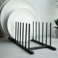 Organizer stojak na talerze pokrywki metalowy loft