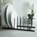 Organizer stojak na talerze pokrywki metalowy loft