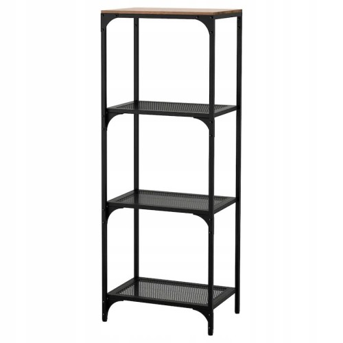 IKEA FJALLBO Regał 51x136 SZAFKA drewno rustykalny