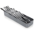 Organizer wkład do szuflady na sztućce szary 39x11,5x5,5