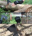 Toporek survivalowy siekiera nóż krzesiwo gwizdek 5w1