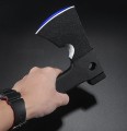 Toporek survivalowy siekiera nóż krzesiwo gwizdek 5w1