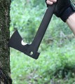 Toporek survivalowy siekiera nóż krzesiwo gwizdek 5w1