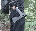 Toporek survivalowy siekiera nóż krzesiwo gwizdek 5w1