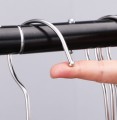 Wieszak metalowy na ubrania zestaw 10szt grubość 3,2mm