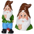 Krasnal OGRODOWY kolorowy ozdoba do ogrodu ogródka figurka ogrodowa 30 cm