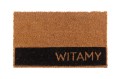 Wycieraczka kokosowa przed drzwi 55x33cm wzór Witamy nr7