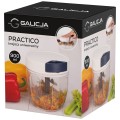 Krajacz siekacz do warzyw owoców ręczny uniwersalny 900ml Galicja