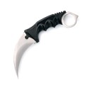 NÓŻ KARAMBIT pazur czarny z etui i sznurkiem