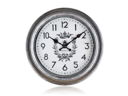 Zegar ścienny dekoracyjny 22cm średnicy CROWN Home Decor