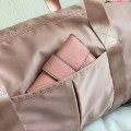 Torba sportowa treningowa z paskiem i komorą na buty 25L szara