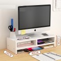 Półka podstawka pod monitor z dodatkową półką 40x18x11cm