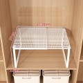 Półka kuchenna wstawiana do szafki regulowana długość 27-38cm biała