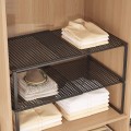 Półka kuchenna wstawiana do szafki regulowana długość 27-38cm czarna