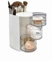 Pojemnik organizer na przybory kosmetyczne kosmetyki 3 poziomy