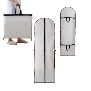 Pokrowiec na ubrania 60x180cm Ochronny pokrowiec na płaszcze/sukienki